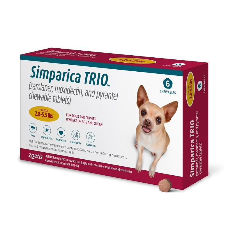 Simparica Trio Hospital Veterinario Capit n Correa